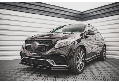 Maxton Design Front splitter V.1 for Mercedes Benz GLE 63 AMG Coupe C292 / SUV W166
