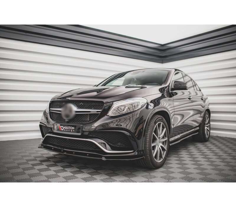 Front splitter V.1 for Mercedes Benz GLE 63 AMG Coupe C292 / SUV W166