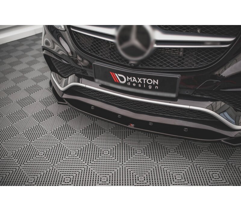 Front splitter V.2 for Mercedes Benz GLE 63 AMG Coupe C292 / SUV W166