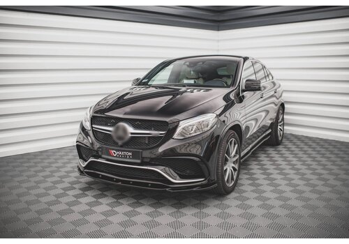 Maxton Design Front splitter V.2 for Mercedes Benz GLE 63 AMG Coupe C292 / SUV W166