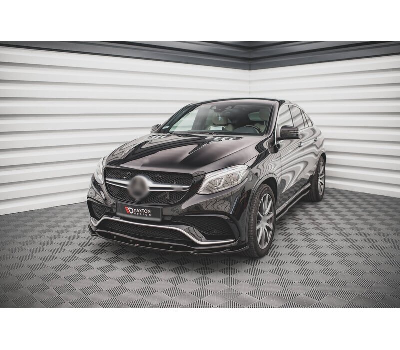 Front splitter V.2 for Mercedes Benz GLE 63 AMG Coupe C292 / SUV W166