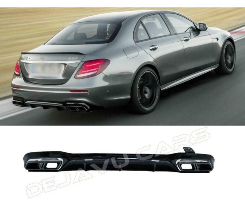 E63S AMG Look Diffusor für Mercedes Benz E-Klasse W213 / S213 - (B-WARE)
