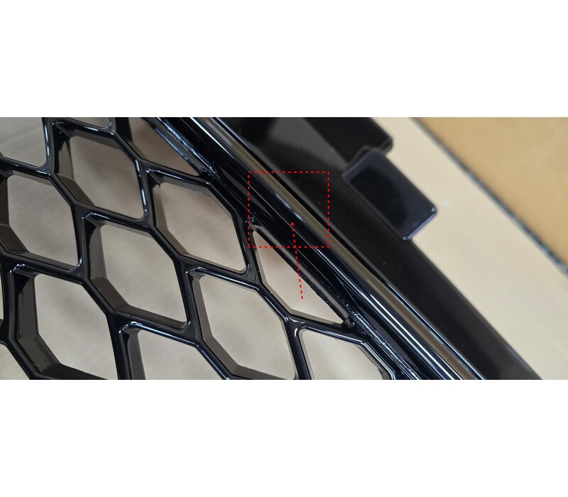 TT RS Look Front Grill Black Edition for Audi TT 8J / TTS / TTRS - (B-WARE)