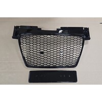 TT RS Look Front Grill Black Edition for Audi TT 8J / TTS / TTRS - (B-WARE)