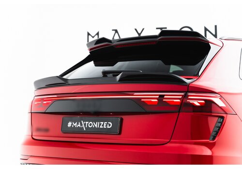 Maxton Design Achterklep Spoiler Extension 3D voor Audi Q8 / RSQ8 / SQ8 / Q8 S-Line