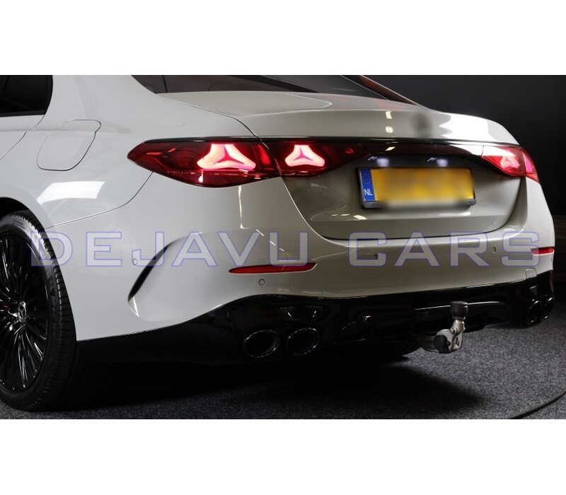 E53 AMG Look Diffuser Night Pakket voor Mercedes Benz E-Klasse W214 S214 AMG line