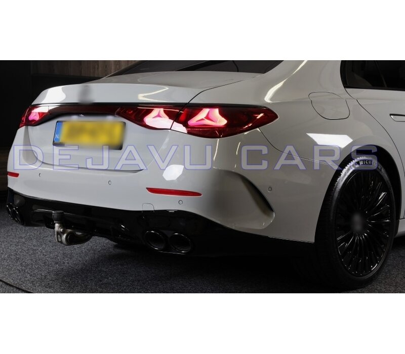 E53 AMG Look Diffuser Night Pakket voor Mercedes Benz E-Klasse W214 S214 AMG line
