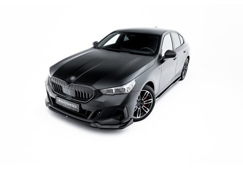 Maxton Design Front splitter V.2 voor BMW 5 serie G60/G61 Sedan/Touring M-Pack