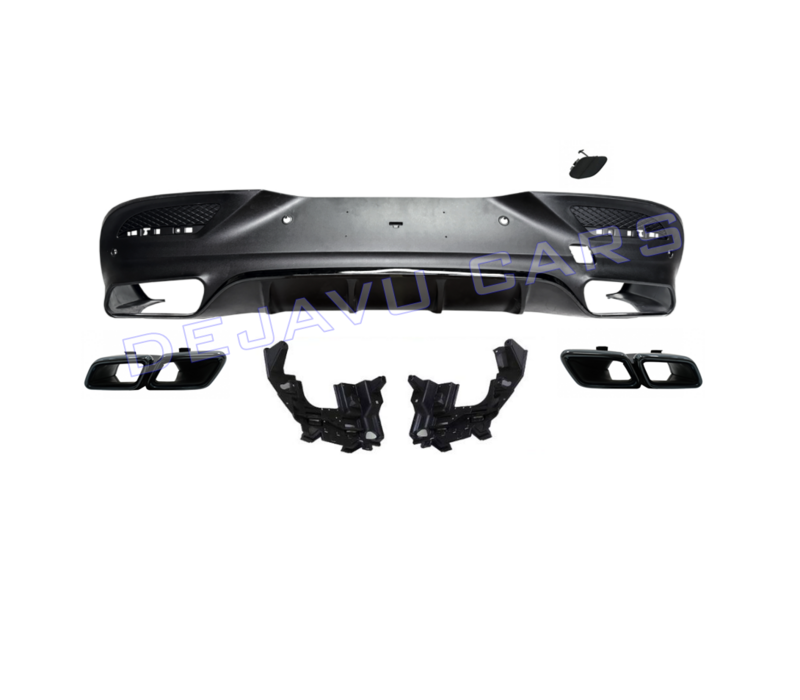 GLE63 AMG Look Diffuser voor Mercedes Benz GLE C292 Coupe