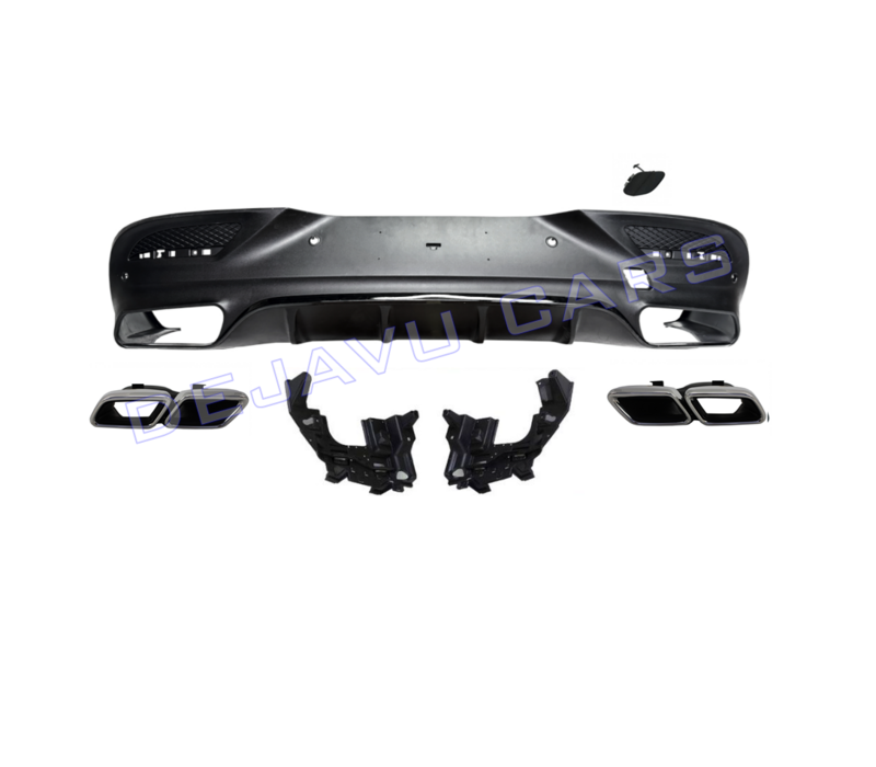 GLE63 AMG Look Diffuser voor Mercedes Benz GLE C292 Coupe