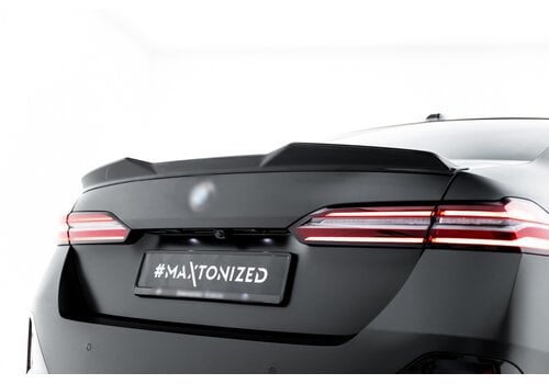 Maxton Design Heckklappe Spoiler Extension 3D für BMW G60 5 serie / i5 Sedan M-Pack