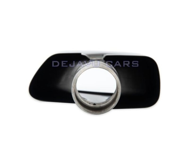 550i Look Exhaust tips Black for BMW 5 Series G30 / G31