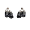 OEM Line ® Sport Double Exhaust tips Black for BMW 5 Series G30  LCI / G31 LCI (2021-2023)