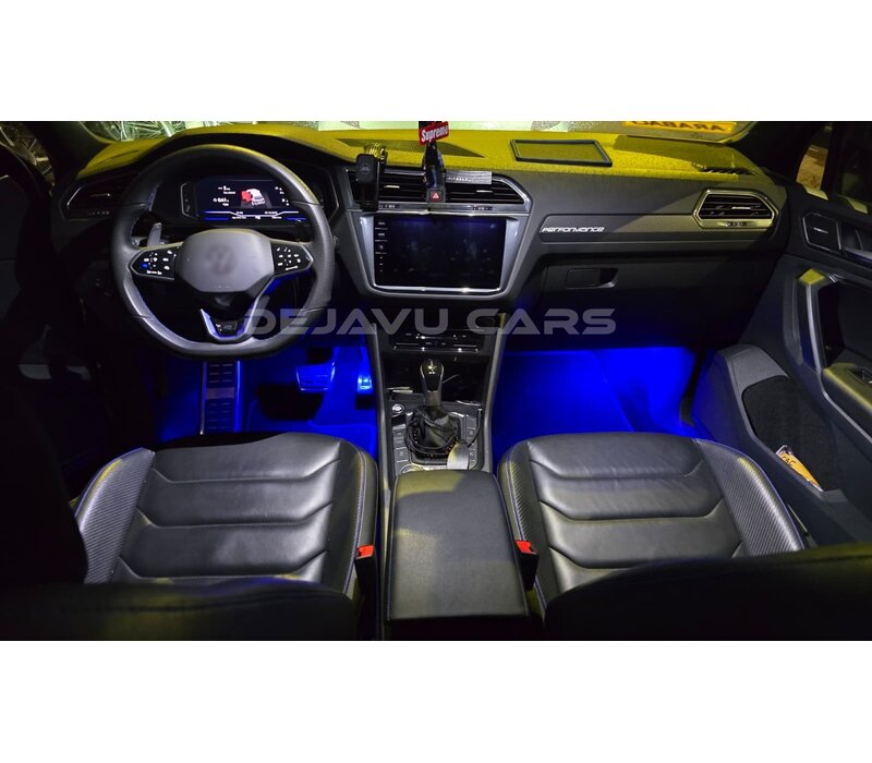 LED Footwell Lighting Kit | Blue, Red or White for Volkswagen Golf 7 GTI / GTD / GTE / R20