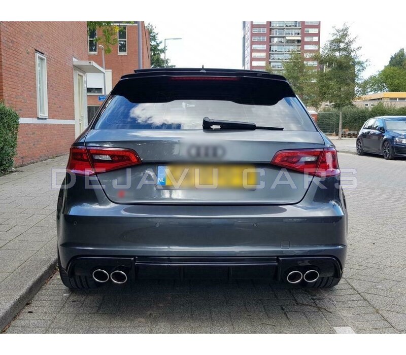 S3 Look Diffuser voor Audi A3 8V S line & S3