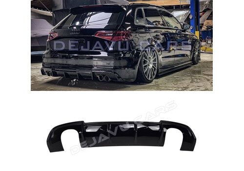 Rieger Tuning S3 Look Diffusor für Audi A3 8V S line & S
