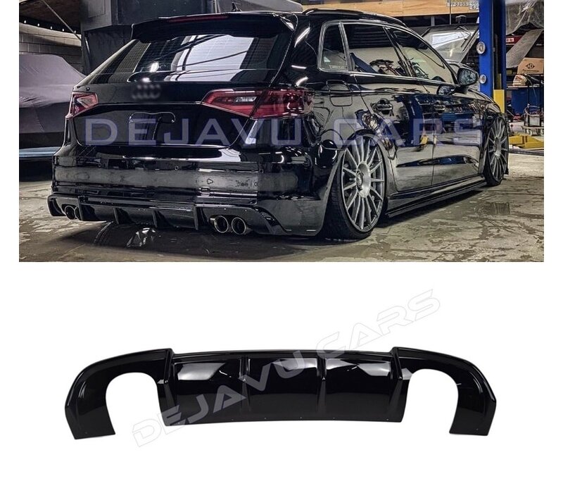 S3 Look Diffusor für Audi A3 8V S line & S3