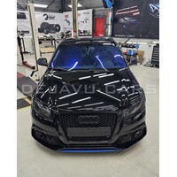 RS3 Look Voorbumper voor Audi A3 8P Facelift / S line / S3