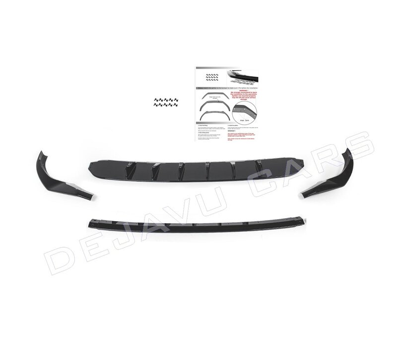 OEM Line - Front splitter voor Audi Q8 S line / SQ8
