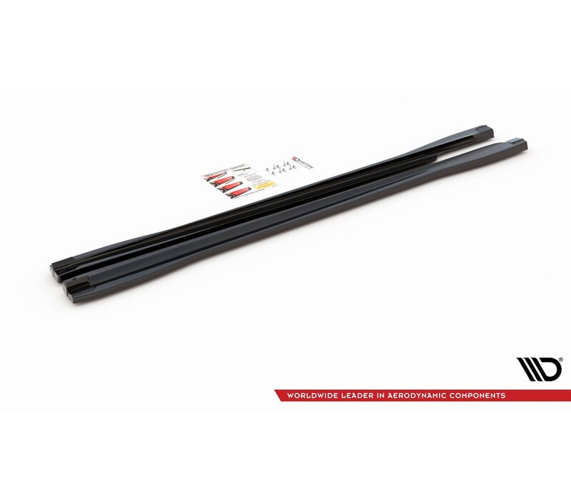 Side Skirts Diffuser V.2 voor Audi Q3 F3 S line / RSQ3