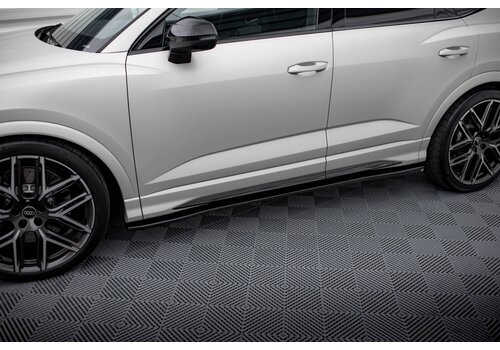 Maxton Design Seitenschweller Diffusor V.2 für Audi Q3 F3 S line / RSQ3 SUV/Sportback