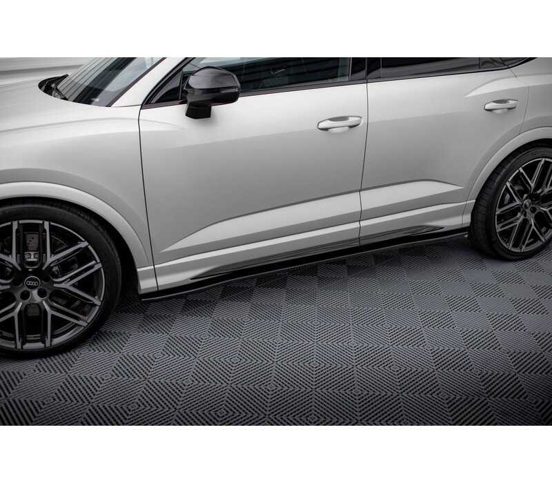 Side Skirts Diffuser V.2 for Audi Q3 F3 S line / RSQ3 SUV/Sportback