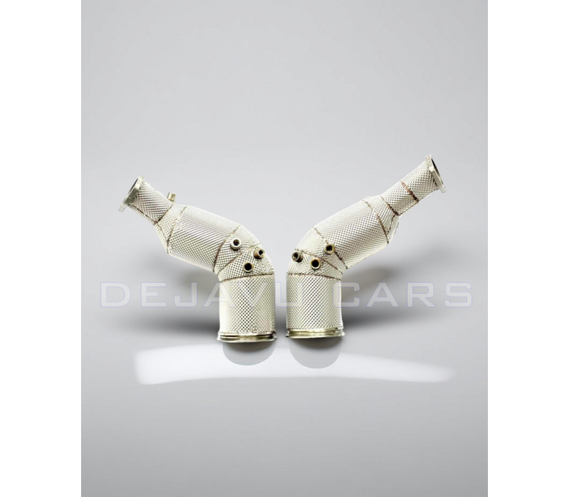 Downpipe mit 200cells Sportkatalysator für Audi RS6 C8 4.0TFSI