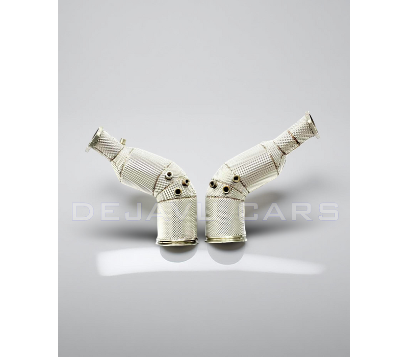 Downpipe mit 200cells Sportkatalysator für Audi RS7 C8 4.0TFSI