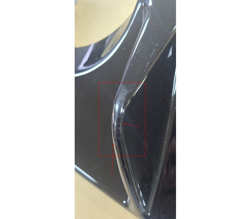 GTI Look Diffuser for Volkswagen Golf 6  -  (B-WARE)