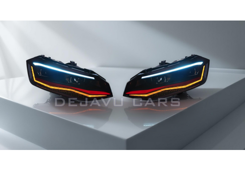 OEM Line ® Full LED Headlights with Start-up animation for Volkswagen Polo 6R / 6C