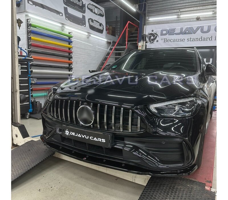 Front Splitter V.2 voor Mercedes Benz C Klasse W206 AMG Line
