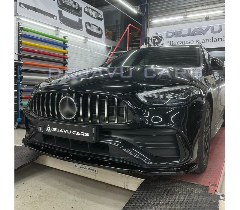 Front Splitter V.2 voor Mercedes Benz C Klasse W206 AMG Line