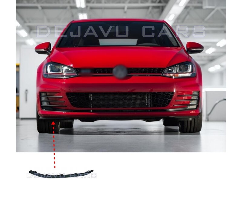 Front bumper spoiler left | right for Volkswagen Golf 7 GTI / GTD