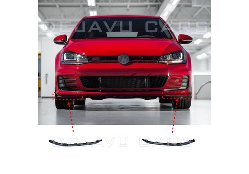OEM Line ® Front bumper spoiler left | right for Volkswagen Golf 7 GTI / GTD