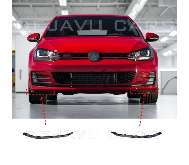 Frontstoßstange Spoiler links | rechts für Volkswagen Golf 7 GTI / GTD