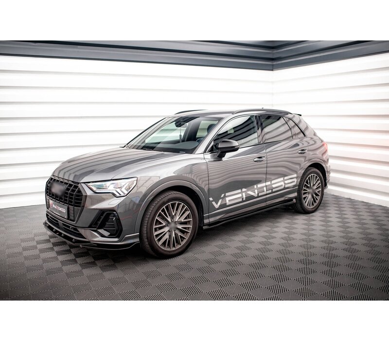 Side Skirts Diffuser V.1 for Audi Q3 F3 S line / RSQ3 SUV/Sportback