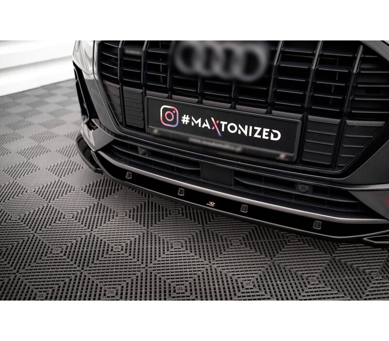 Front splitter V.3 voor Audi Q3 F3 S line SUV/Sportback