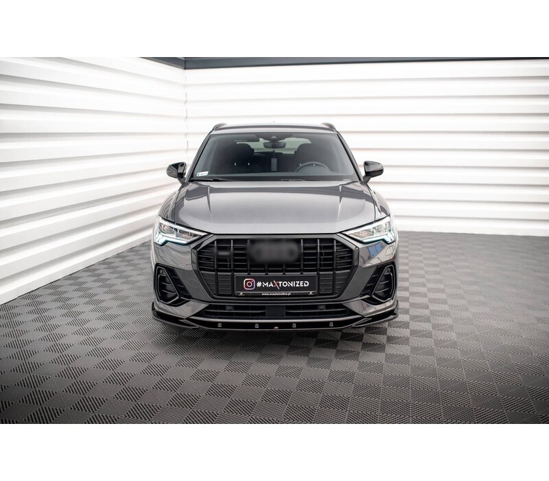 Front splitter V.3 für Audi Q3 F3 S line SUV/Sportback