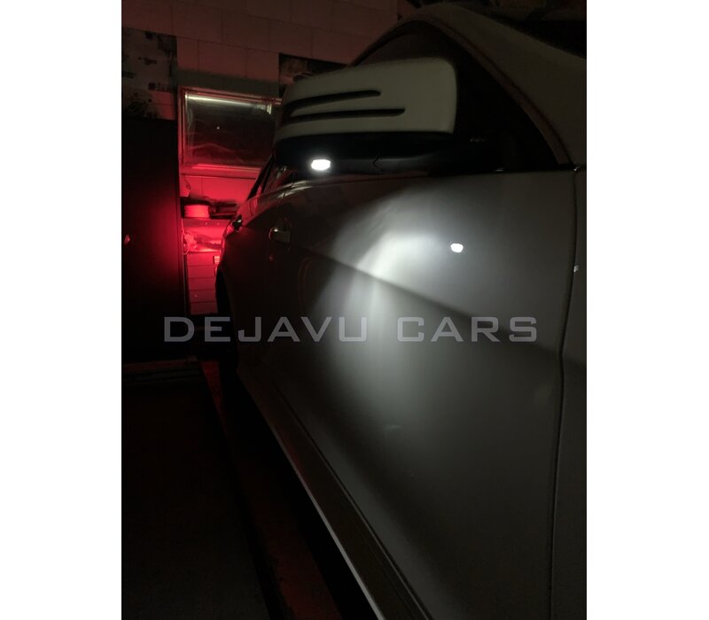 LED Lighting under outside mirror for Mercedes Benz E Klasse W212