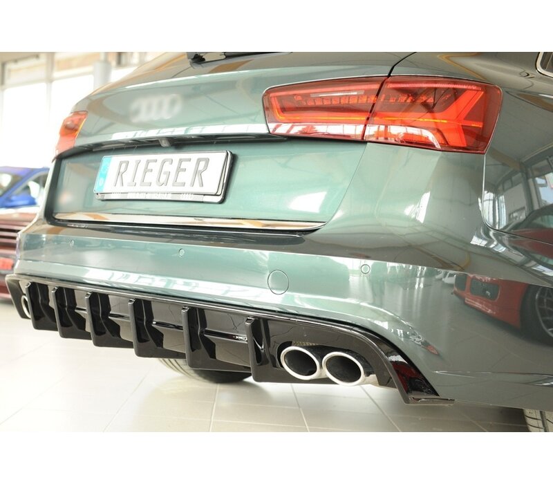 Aggressive Diffuser V.3 for Audi S6 C7.5 Facelift | S line