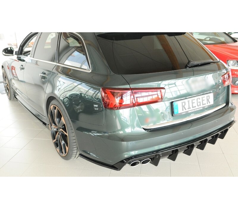 Aggressive Diffuser V.3 voor Audi S6 C7.5 Facelift | S line
