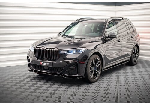 Maxton Design Front splitter V.3 for BMW X7  G07 M-Pack