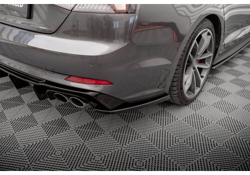 Maxton Design Rear Side Splitters für Audi S5 F5 Coupe / Sportback