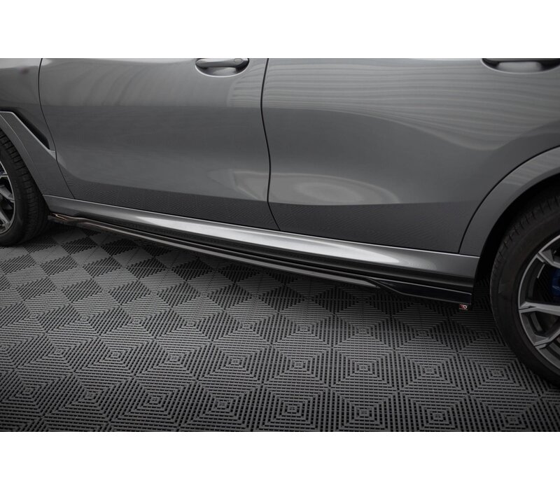 Side Skirts Diffuser V.1 voor BMW X6 G06 Facelift M-Pack