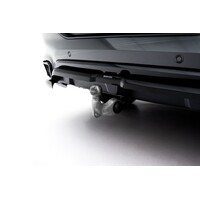 Central Rear Splitter (with vertical bars) für BMW X6 G06 Facelift M-Pack