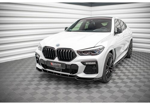 Maxton Design Front splitter V.1 voor BMW X6 G06 M-Pack