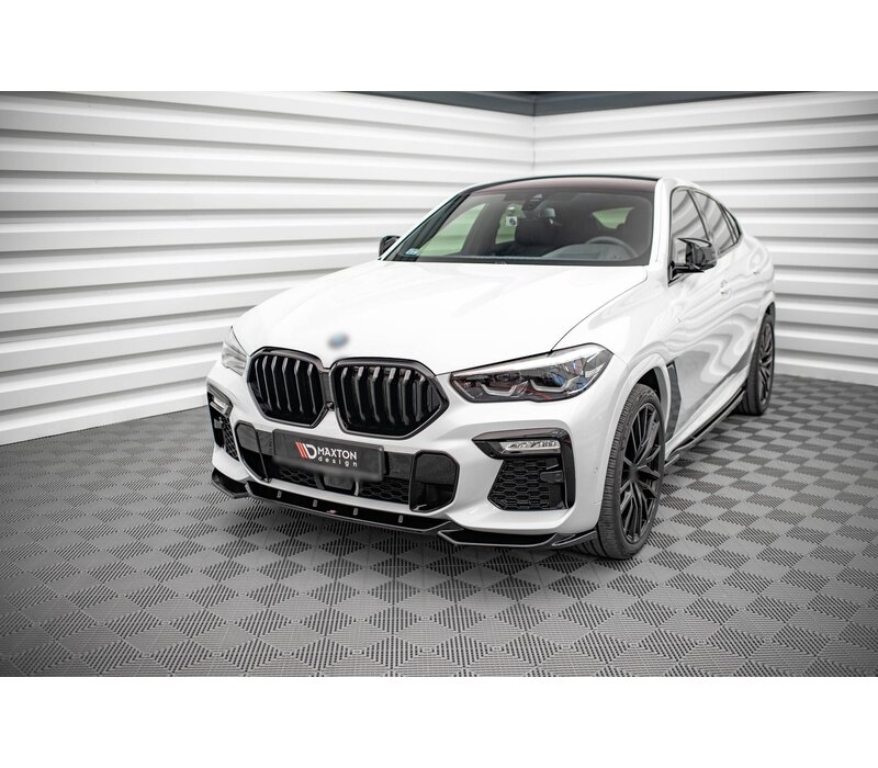 Front splitter V.1 für BMW X6 G06 M-Pack