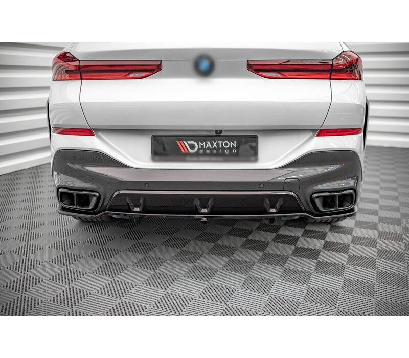 Central Rear Splitter voor BMW X6 G06 M-Pack