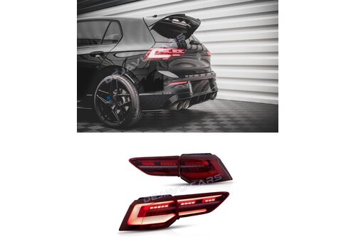 OEM Line ® Dynamic FULL LED Tail Lights for Volkswagen Golf 8 Hatchback