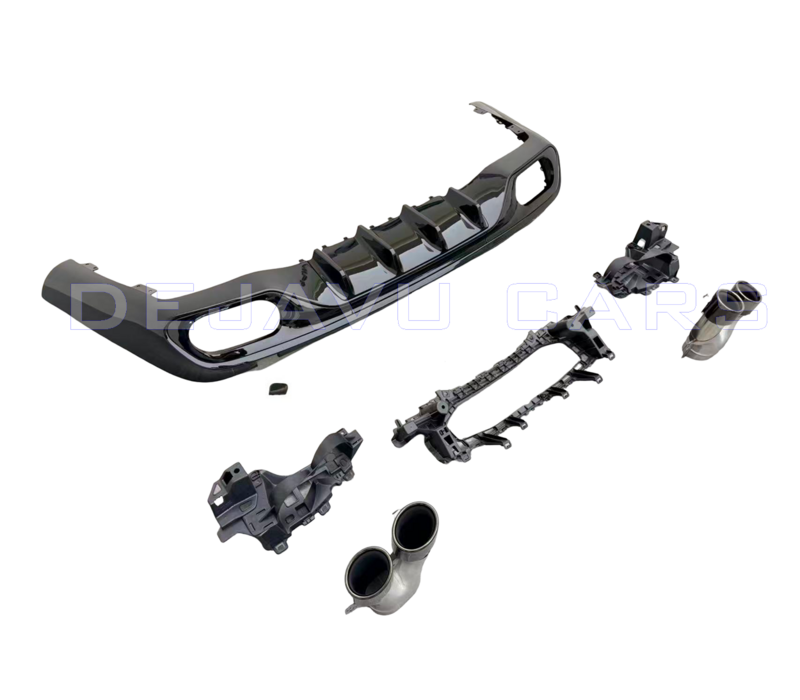 E53 AMG Look Diffuser Night Pakket voor Mercedes Benz E-Klasse W214 S214 AMG line